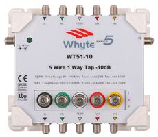 10006 - WT51-10 Series 5 5-Wire, 1-Way Tap, 10dB Loss