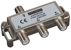 PROTAP220 - 2-Way RF Network Tap, 20dB