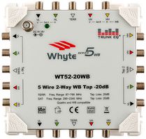 10055 - WT52-20WB Series 5 WB Tap, 5 Wire, 2 Way, -20dB