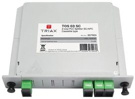 307903 - PLC Splitter, 3-Way, TOS 03 SC