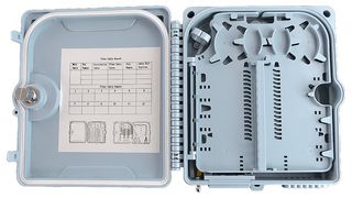 BFBOX-SPL-8 - Mini Splitter Containment Box for SP/APC Splitters, 8 Way, IP65