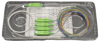 BFS-MINI-SCA-4 - Single Mode Fibre Mini Splitter, 4 Way, Simplex SC/APC
