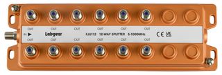 FJU112 - UHF Splitter, 12 Way, 5-1000MHz