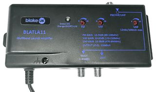 BLATLA11 - FM/DAB/UHF Launch Amplifier, 1 Way