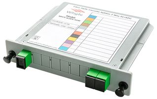 10107 - Series F Fibre Optic Cassette Splitter, 2 Way