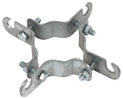 AC9A - Four Catenary Hook Guy Wire Collar, 2"