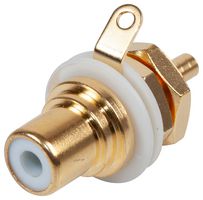 NYS367-9 - Phono Socket, Chassis, White