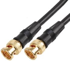 PSG00542 - BNC Male to BNC Male RG59/U Coaxial Lead, 2m 75 Ohm Gold