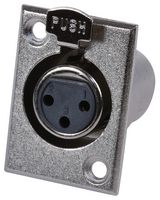 PSG01588 - Socket, XLR, Chassis, 3 Pole