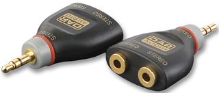 XGA15 - 2x 3.5mm Stereo Jack Female to 3.5mm Stereo Jack Male Adaptor