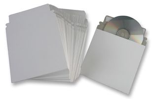 NEO MEDIA SINGLE CD/DVD MAILER - CD / DVD Mailer Envelopes Peel & Seal 50 Pack