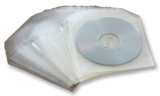 CS06A/120 - Polypropylene CD/DVD Sleeves Clear 100 Pack