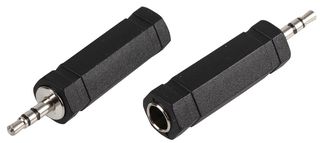 PSG02756 - Jack Adaptor, 6.35mm Mono to 3.5mm Stereo