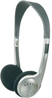 101.306UK - TV Headphones with Inline Volume Control - Silver