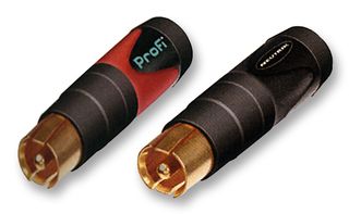 NF2C-B/2 - Phono (RCA) Plugs, Red +  Black