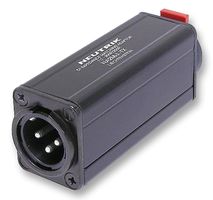 NA2M-J-TX - Miniature Transformer Balancing Adaptor 3-Pole XLR Male - 1/4" Jack Ground Lifted