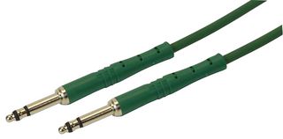 NRA-TT 1FT-GREEN - Bantam (TT) 4.4mm Male to Male Patch Lead 1ft (0.3m) Green