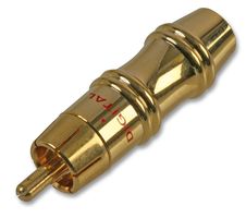 PSG03213 - Phono Plug, Gold, Red