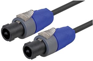 PLS00153 - 2 Pole Neutrik Speakon Speaker Lead 1.5mm², 3m