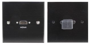 PSG03792 - HDMI Wallplate Socket - Black