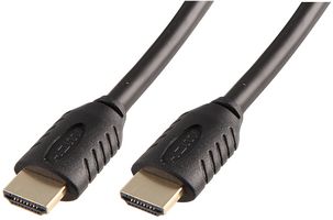 PSG03833 - High Speed HDMI Lead with Ethernet, Gold Plated Contacts, 10m Black