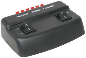 AD-SPK21 - 2-Way Speaker Switch Console, Black - 128.559UK