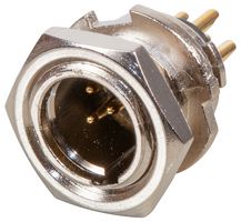 RT5MPR - Mini-XLR, Chassis Plug, Screwlock, 5 Pole