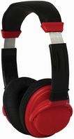 PSG08462 - Hi-Fi Headphones with Stainless Steel Headband - Red
