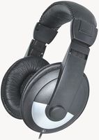 PSG08464 - Stereo Headphones - Black/Silver