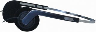 PSG08465 - Classic 80s-Style Stereo Headphones - Black