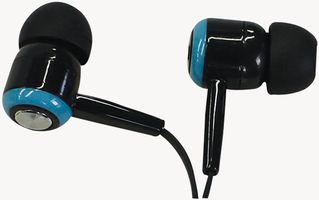 PSG08473 - In Ear Earphones with Digital Stereo Sound - Black & Blue