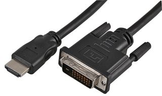 PSG04004 - HDMI to DVI-D (24+1 Pin) Male to Male Lead, 2m Black