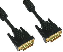 99DVDUAL-203 - DVI-D Dual Link Male to Male Lead, 3m Black