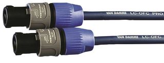 102-672-363 - 2-Pole Speakon NL2FX Lead 20m - 2x 2.5mm Blue Series Studio Grade