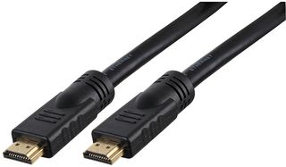 PSG91404 - High Speed HDMI Lead with Ethernet, Male to Male, Gold Plated, 20m Black