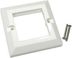 AV-MODSF - 1-Gang Euro Mod Frame White
