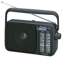 RF2400 - Portable AM / FM Radio Black