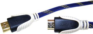 C-HDMI-5X - High Speed HDMI Lead with Ethernet, Male to Male, Braided, Gold Plated Connectors, 5m