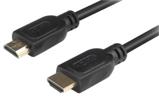 C-HDMI2.0-15-BX - High Speed 4K UHD HDMI Lead with Ethernet, Male to Male, 24K Gold Connectors, Retail Boxed, 15m Black