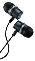 CNE-CEP3G - Stereo Earphones with Inline Microphone, Grey-Blue