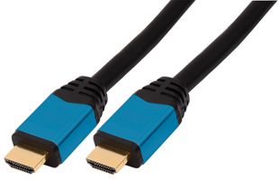 HHAC-B10 - High Speed Active 4K HDMI Lead with Ethernet, Male to Male, 10m Blue