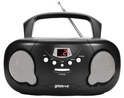 GV-PS733-BK - Original Boombox Portable CD/Radio Player, Black