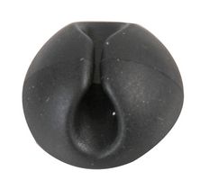 CLB-JL7-2000-S-B-5X - Adhesive Cable Holder, Black 5 Pack