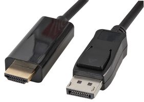 PSG3259 - DisplayPort to HDMI Cable, 1m Black