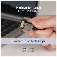 PSG3326-HDMI-2M - Ultra High Speed 8K 60Hz HDMI Lead with Ethernet, Gold Contacts, 2m