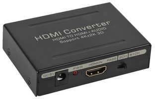 PROHDMIAUDEXT11-B - PROception HDMI Audio Extractor, 4K 1080p