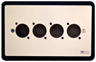 AVP924 - 2 Gang 4x D-Shell Wall Plate