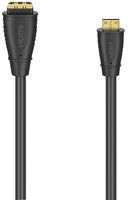 00205167 - FullHD Mini HDMI-C Plug to HDMI-A Socket Gold Plated Adaptor Lead 0.1m