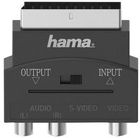 00205268 - Video Adaptor S-VHS/RCA/SCART with IN/OUT Switch