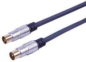 PSG08873 - Gold Plated HQ TV Aerial Lead, Plug to Plug, 3m